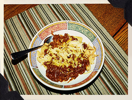 Plate of Chili